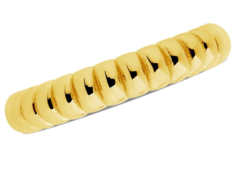 スターリングフォーエバー レディース リング アクセサリー Bubble Band Ring Gold