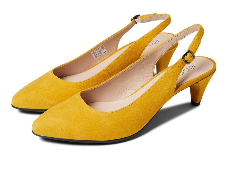 エコー レディース ヒール シューズ Shape 45 Ponity Slingback Merigold Goat S バーゲンセール