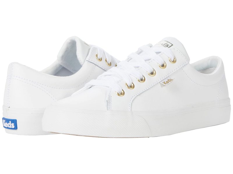 ケッズ レディース シューズ スニーカー Keds Jump Kick Twill White/Gold ホワイト