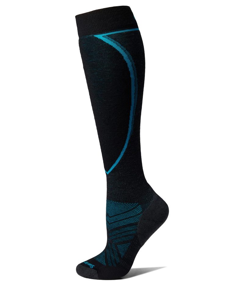 スマートウール レディース アンダーウェア 靴下 Smartwool Ski Targeted Cushion Over-the-Calf Socks Charcoal チャコール