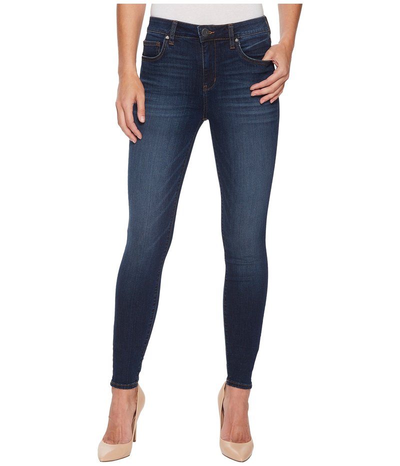 カットフロムザクロス レディース ボトムス デニムパンツ アンクル ジーンズ KUT from the Kloth Mia High-Rise Ankle Skinny Jeans Goodly/Stone Ba ストーン