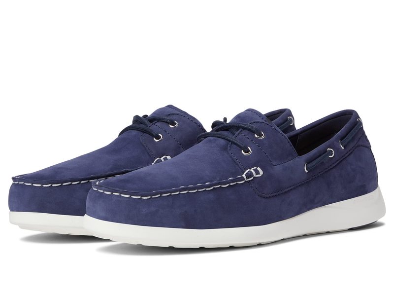 ローファー 送料無料 コールハーン メンズ スリッポン ローファー シューズ Grand Atlantic Boat Shoe Marine Blue Revida 楽天市場店