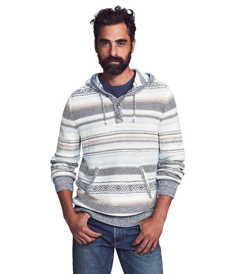 世界的にファレティ メンズ ニット セーター アウター C ve Sweater P nchSierra Paradise ReVida 市場店