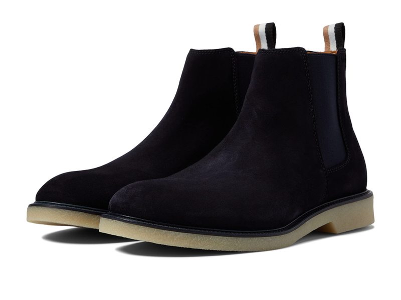 ボス メンズ ブーツ シューズ TUNLEY Classic ankle boots dark blue 通販 