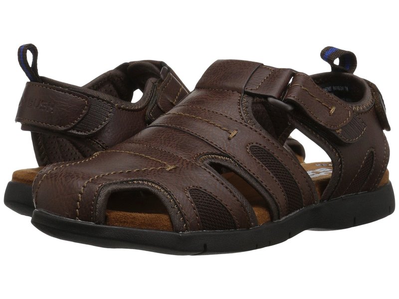 ノンブッシュ メンズ シューズ サンダル Nunn Bush Rio Grande Fisherman Closed Toe Sandal Brown 1 ブラウン