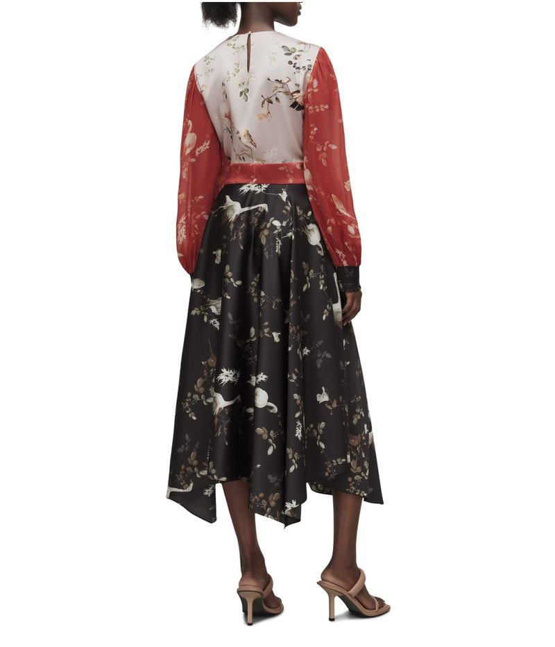 軽量な折り畳み自転車 アダム リピズ レディース ワンピース トップス Sleeveless Floral Print Bow Detail  Cotton Dress 通販