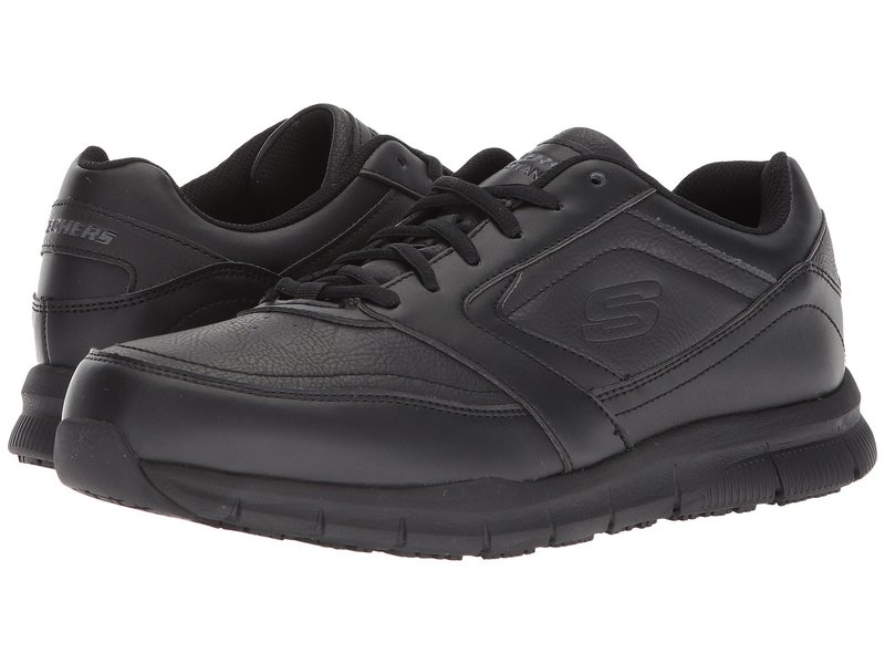 スケッチャーズ メンズ シューズ スニーカー SKECHERS Work Nampa Black ブラック