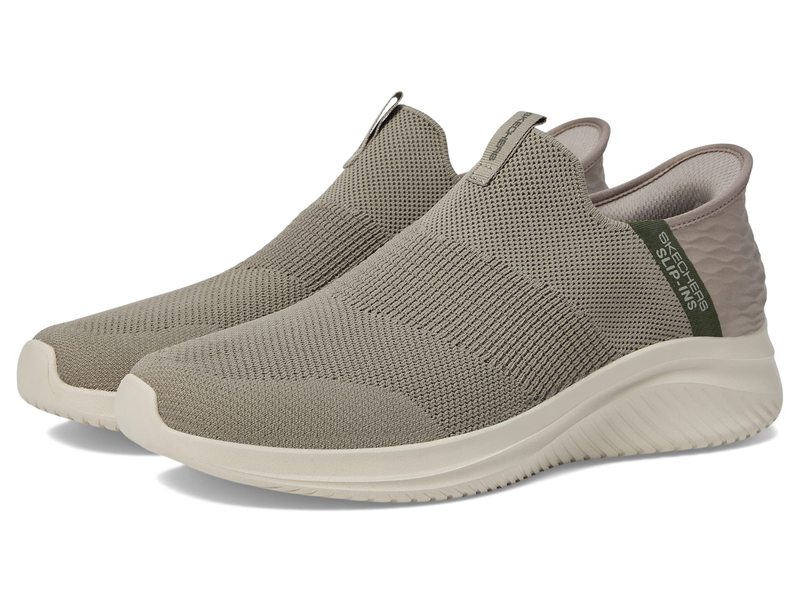 スケッチャーズ メンズ シューズ スニーカー SKECHERS Ultra Flex 3.0 Viewpoint Slip-In Taupe/Olive オリーブ