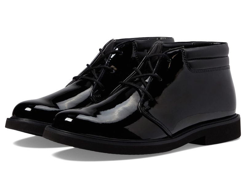 ベイツ メンズ シューズ ブーツ・レインブーツ Bates Footwear Sentinel High Gloss Chukka Black ブラック