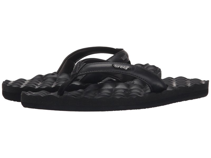 岩礁 レディース シューズ スニーカー Reef Dreams Black/Black 黒いこと