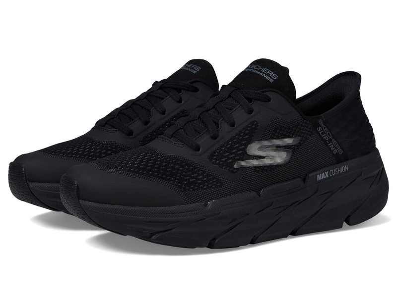スケッチャーズ メンズ シューズ スニーカー SKECHERS Max Cushioning Premier Slip-Ins - Ascendant Black ブラック