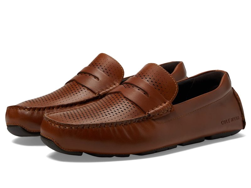 コールハーン メンズ シューズ スリッポン・ローファー Cole Haan Grand Laser Penny Driver British Tan/Jav タン 21,815円