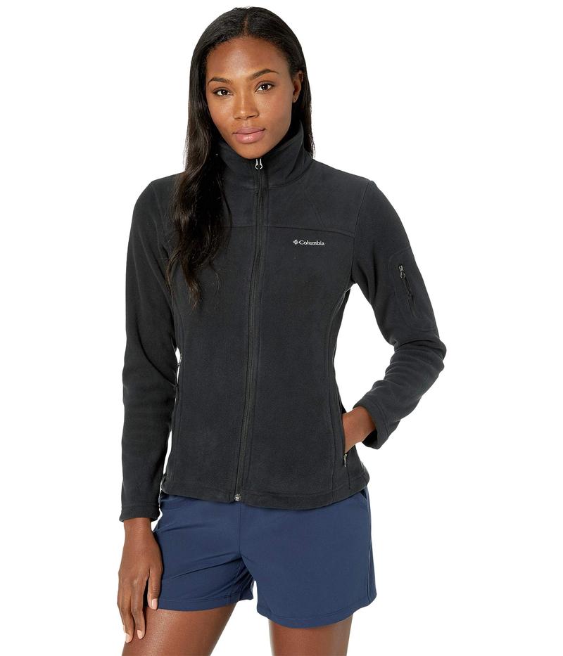 コロンビア レディース アウター 厚地の外套 上衣 Columbia Fast Trek? II Jacket Black 黒いこと