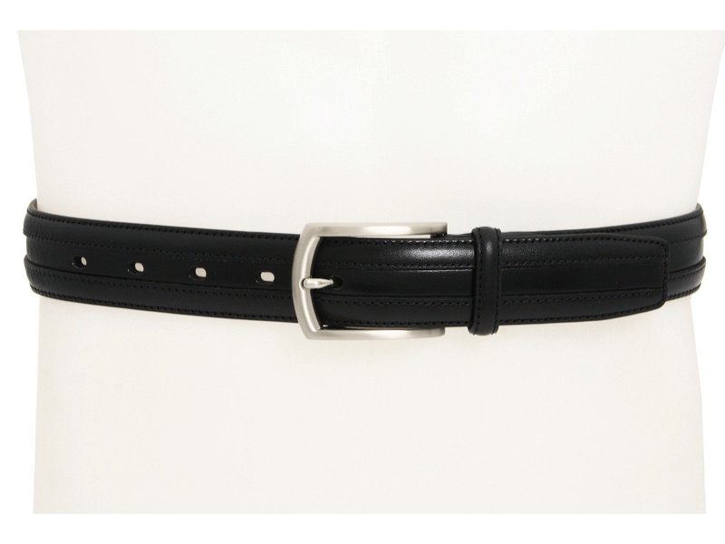 ジョンストンアンドマーフィー メンズ 付属品 胴締め Johnston \u0026 Murphy Double Calf Belt Black 黒いこと