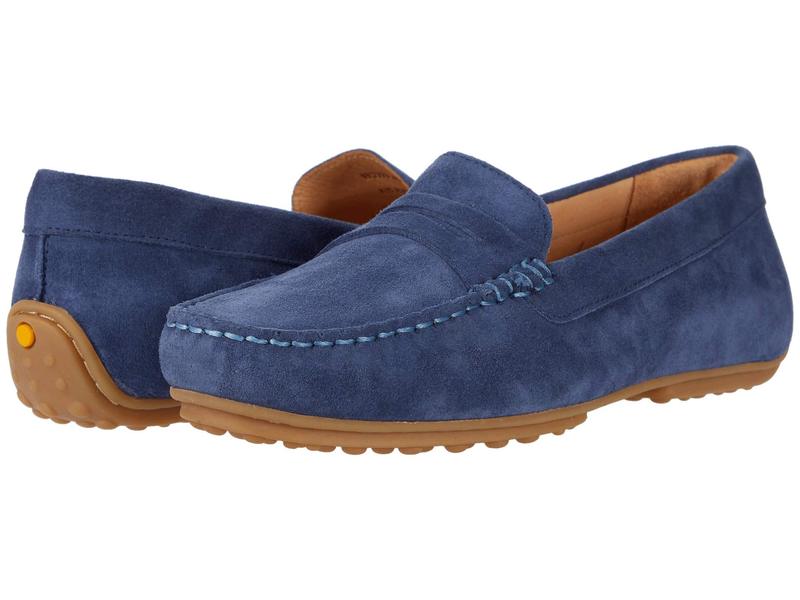 サミュエルフドバード レディース シューズ スリッポン・ローファー Samuel Hubbard Free Spirit For Her Stonewashed Blu
