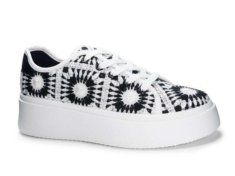 ダーティーランドリー レディース シューズ スニーカー Dirty Laundry Recreation Crochet Sneakers Black/White Mul 白いこと