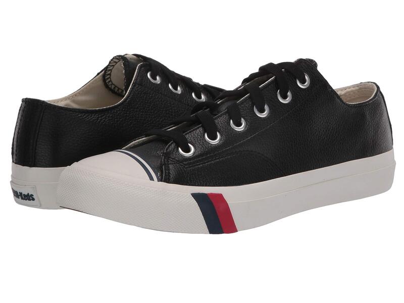 プロケッズ メンズ シューズ スニーカー なめし革 Pro-Keds Royal Lo Core Leather Black Leather 2 黒いこと