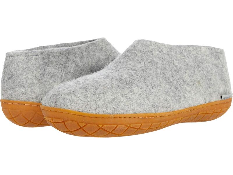 【送料無料】 グリオプス レディース サンダル シューズ Wool Shoe Rubber Outsole Grey/Honey Rubb画像