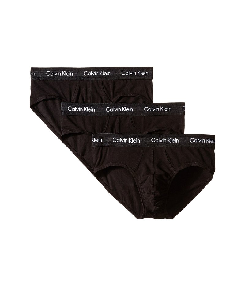 人気ブランドの アンダーウェア ブリーフパンツ メンズ アンダーウェア クライン カルバン Cotton Black 3 Pack Brief Hip Stretch ブリーフ Www Mmpaisajismo Cl