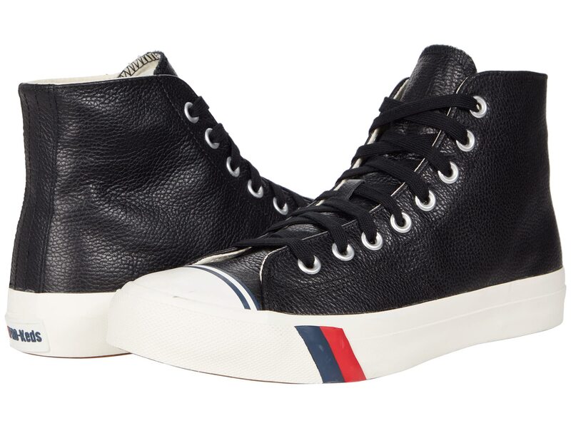 プロケッズ メンズ シューズ スニーカー レザー Pro-Keds Royal Hi Core Leather Black ブラック