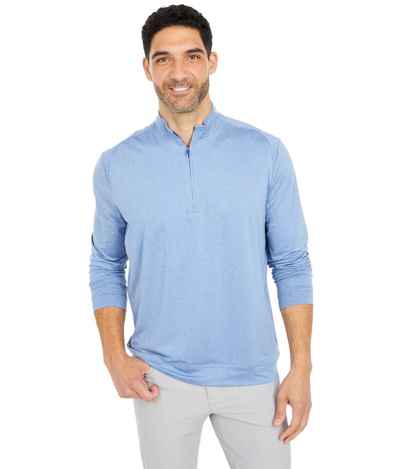 ジョニー オー メンズ トップス シャツ johnnie-O Flex Performance 1/4 Zip Laguna Blue ブルー