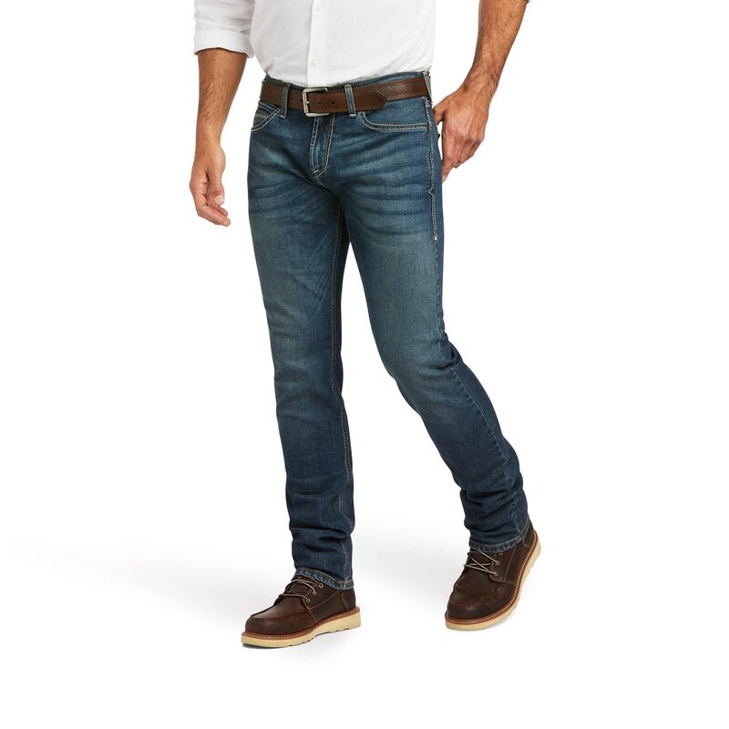 アリアト メンズ ボトムス デニムパンツ ジーンズ Ariat M8 Modern Tekstretch Sebastian Slim Leg Jeans Grafton