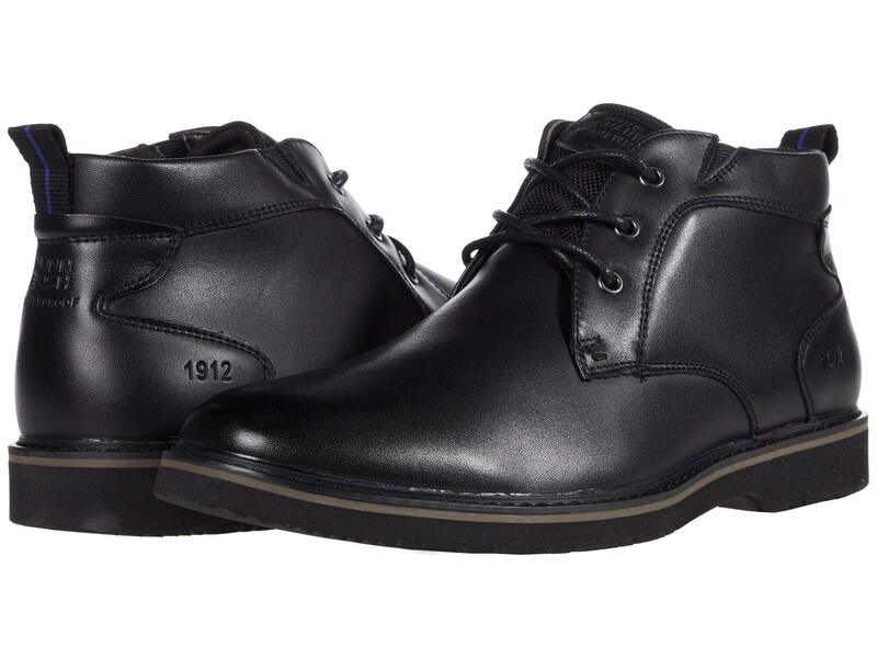 ノンブッシュ メンズ シューズ ブーツ・レインブーツ Nunn Bush Denali Plain Toe Chukka Black ブラック