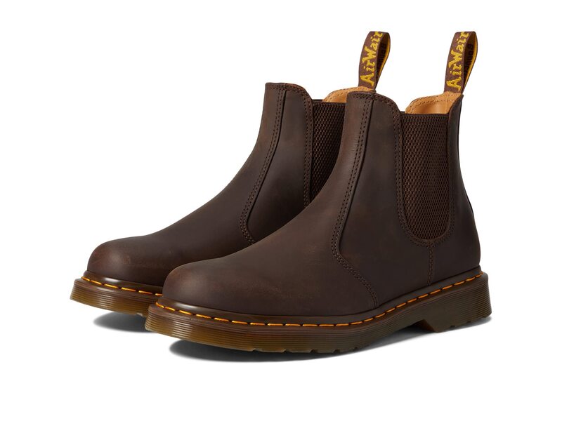 ドクターマーチン メンズ シューズ ブーツ・レインブーツ Dr. Martens 2976 YS Dark Brown Craz ブラウン