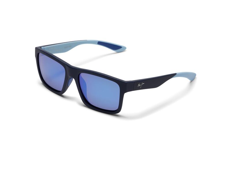 マウイジム メンズ アクセサリー サングラス・アイウェア Maui Jim The Flats Navy/Light Blue ネイビー