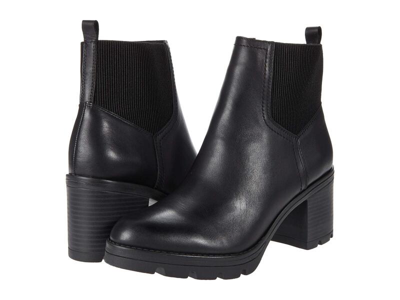 ナチュライザー レディース シューズ ブーツ・レインブーツ Naturalizer Verney Waterproof Black Leather ブラック