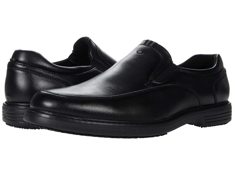 ノンブッシュ メンズ シューズ スリッポン・ローファー Nunn Bush Wade Work Moc Toe Slip-On Black ブラック