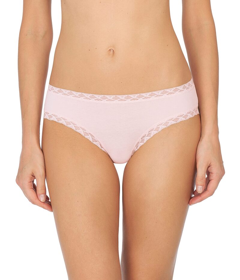 ナトリ レディース アンダー御召しもの ズボン下 綿織物 Natori Bliss Cotton Girl Brief Blushing Pink サクラ色