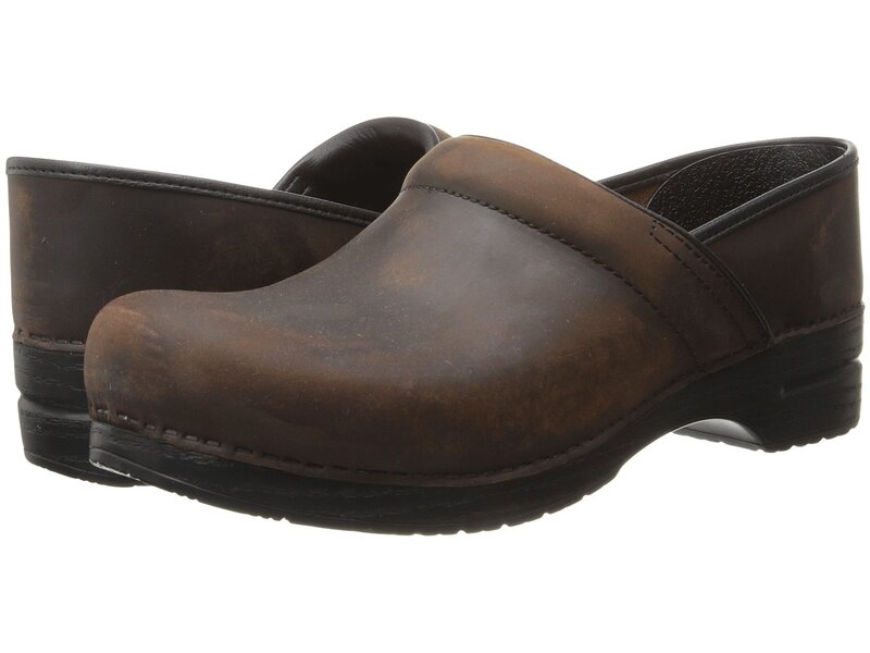 ダンスコ メンズ シューズ サンダル Dansko Professional Antique Brown O 赤銅色 スリッポン-靴