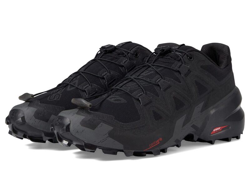 サロモン レディース シューズ スニーカー Salomon Speedcross 6 Black/Black/Pha ブラック