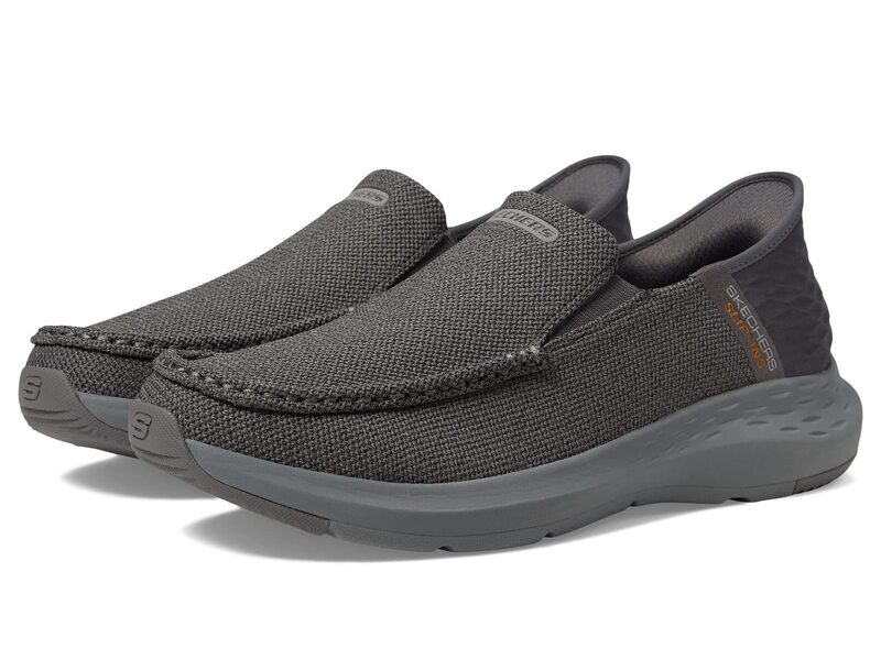 スケッチャーズ メンズ シューズ スニーカー SKECHERS Parson Ralven Hands Free Slip-Ins Gray グレー
