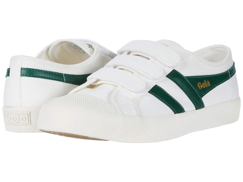 ゴラ レディース シューズ スニーカー Gola Coaster Velcro Off-White/Dark 象牙色 靴-レディース靴