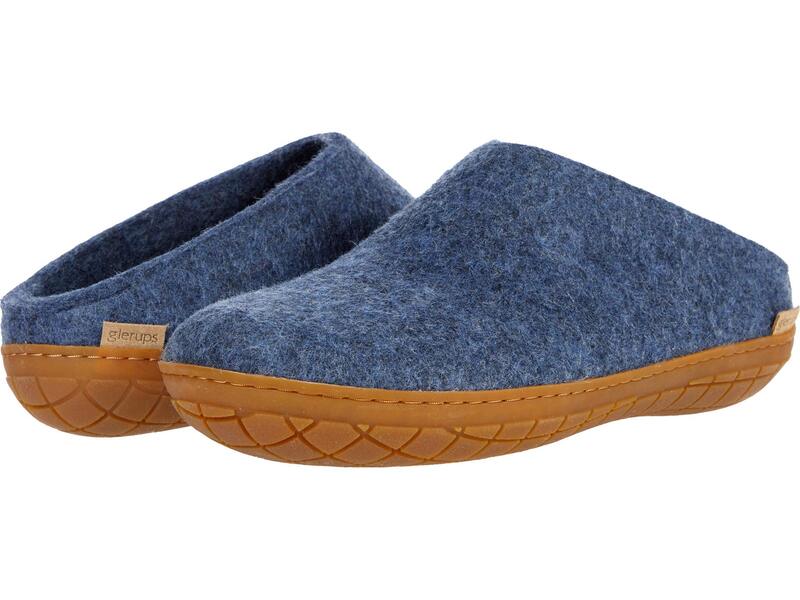 【送料無料】 グリオプス レディース サンダル シューズ Wool Slip-On Rubber Outsole Denim/Honey Rub画像