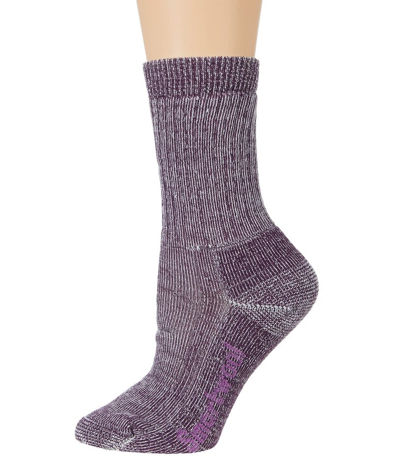 かっこ良い羊毛 レディース アンダーお召しもの ソックス Smartwool Classic Hike Full Cushion Crew Bordeaux