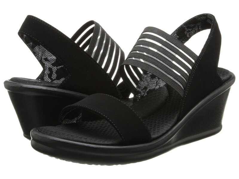 スケッチャーズ レディース シューズ ヒール SKECHERS Rumblers-Sci-Fi Black ブラック