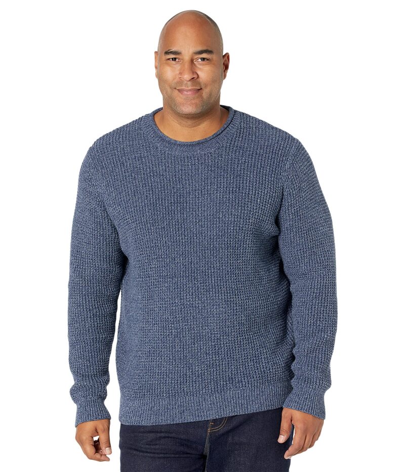エルエルビーン メンズ アウター 編み物・スウェーター 綿織物 L.L.Bean Organic Cotton Rollneck Crew Sweater Regular Vintage Indigo インディゴ