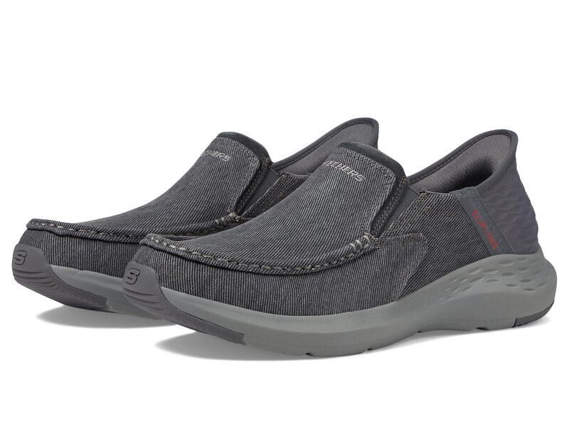 スケッチャーズ メンズ シューズ スニーカー SKECHERS Slip-Ins: Parson - Dewitt Charcoal チャコール
