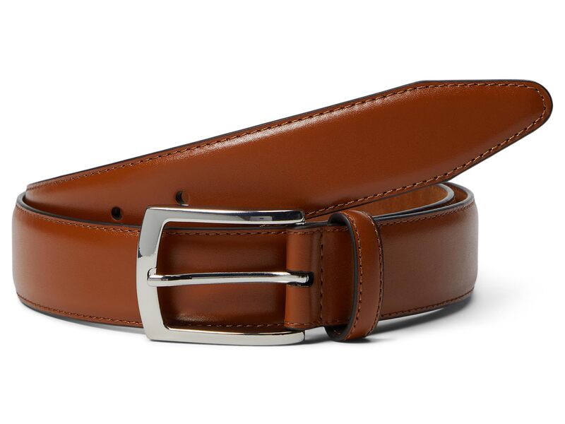 ジョンストンアンドマーフィー メンズ 付属品 胴締め Johnston \u0026 Murphy Feather Edge Belt Tan タン
