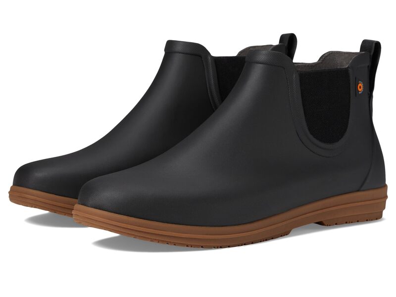 ボグス レディース シューズ ブーツ・レインブーツ チェルシー Bogs Sweetpea II Chelsea Black ブラック