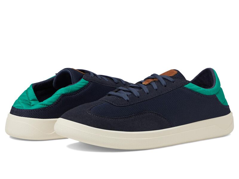 オルカイ メンズ シューズ スニーカー OluKai Punini Navy/Bamboo ネイビー