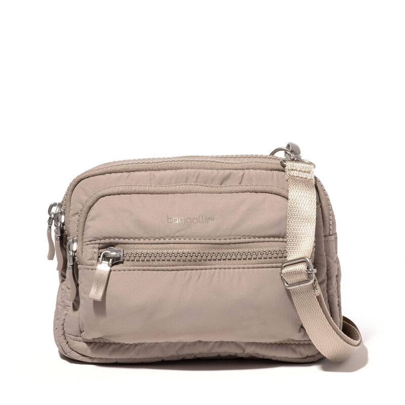 バッガリーニ レディース バッグ ハンドバッグ Baggallini Triple Zip Bagg Moonrock Puff