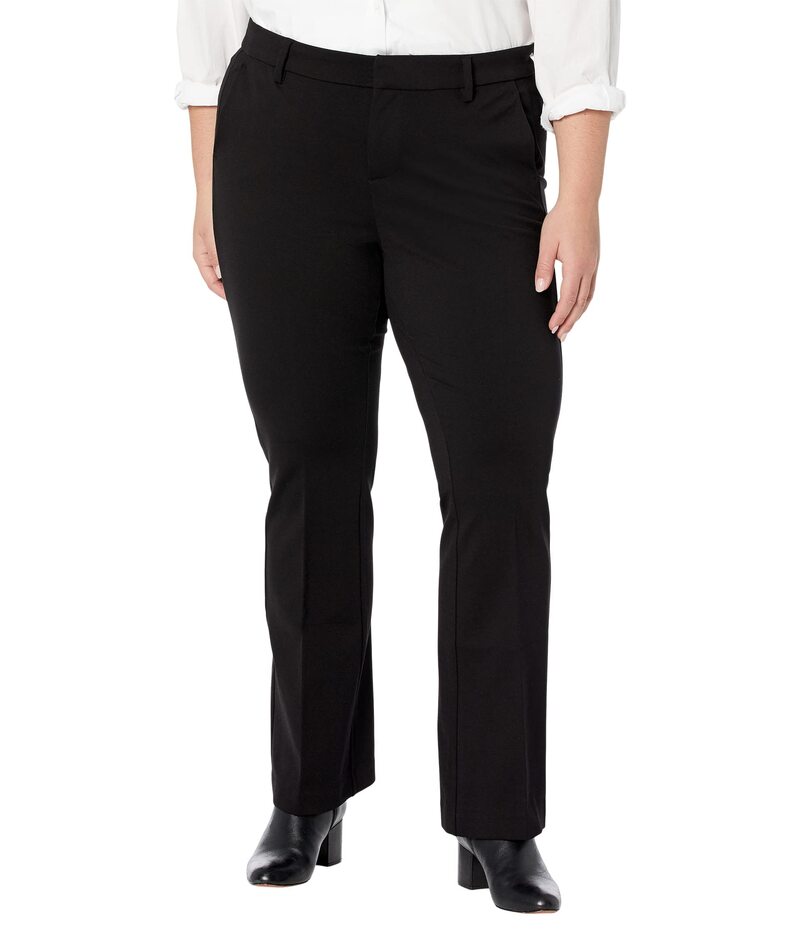 リバプール レディース ボトムス カジュアルパンツ プラスサイズ ニット Liverpool Plus Size Kelsey Knit Flare Trousers 31\