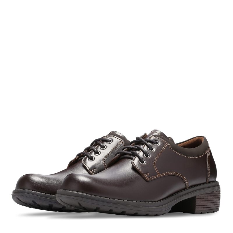 パン種地びた レディース シューズ オックスフォード Eastland 1955 Edition STRIDE Brown 赤銅色