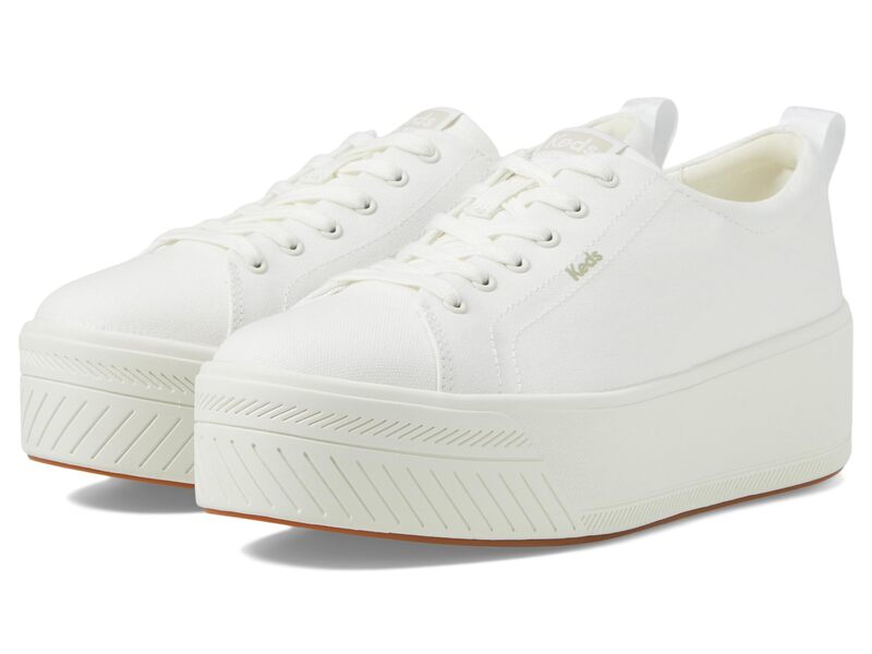 ケッズ レディース シューズ スニーカー レース Keds Skyler Lace Up White Canvas ホワイト