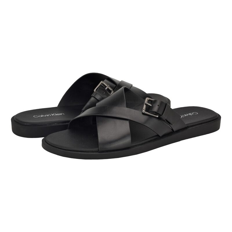 カルバンクライン メンズ シューズ サンダル Calvin Klein Elon Black ブラック