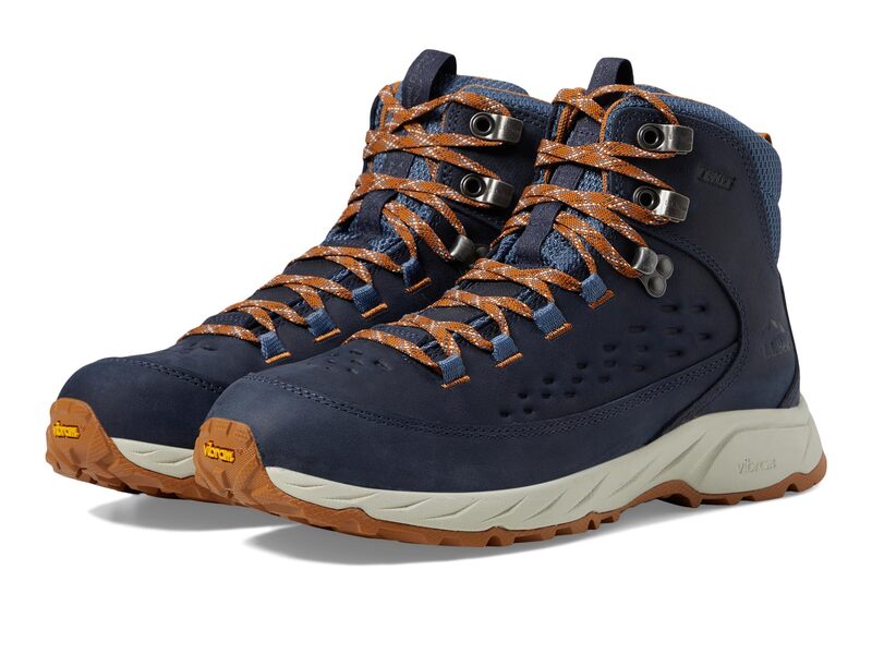 エルエルビーン メンズ シューズ ブーツ・レインブーツ L.L.Bean Trailfinder Waterproof Hiker Mid Carbon Navy ネイビー